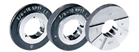 National and Aeronautical Taper Pipe Thread Ring Gages
